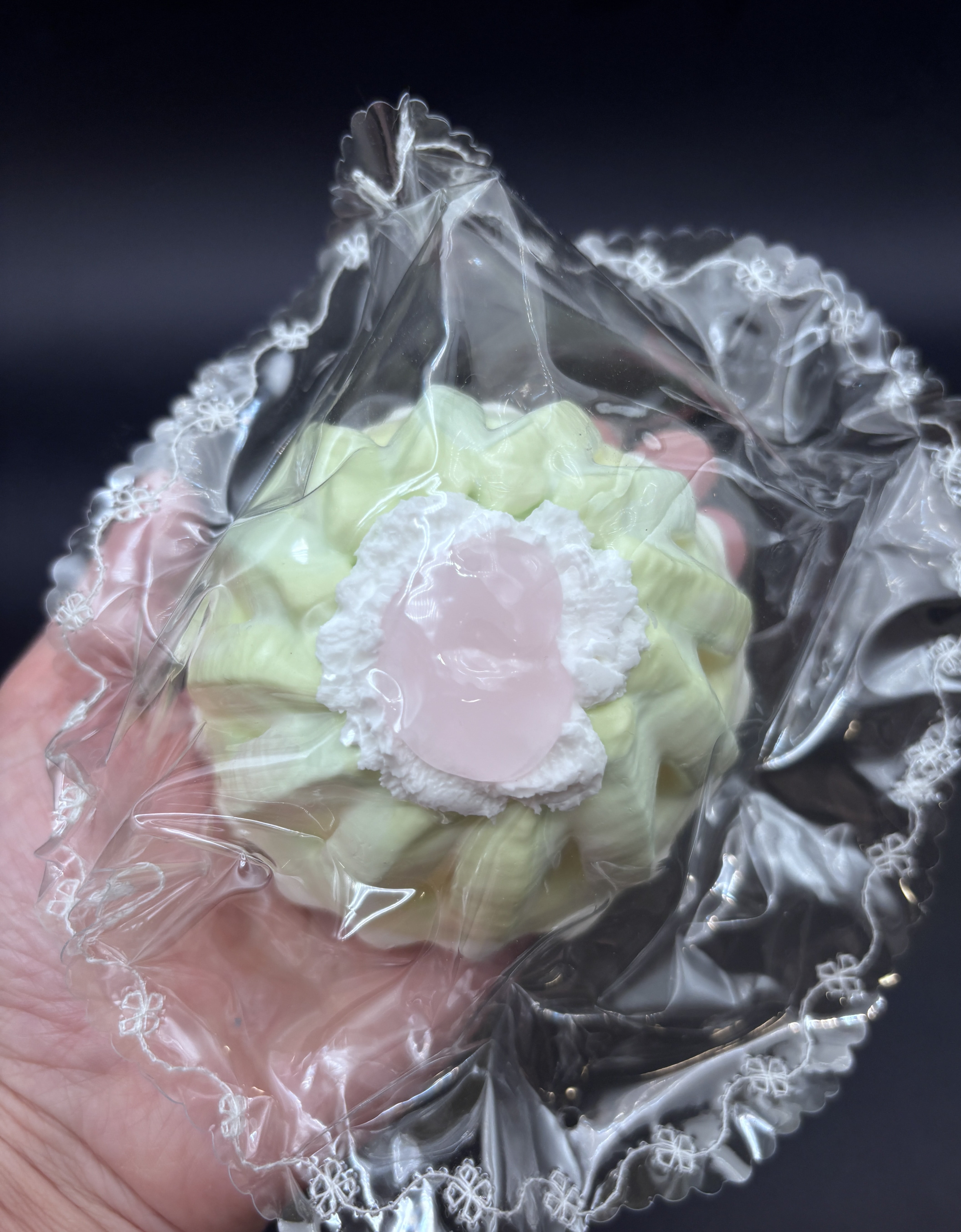 Frozen Butter textured melon jelly Taba Squishy Toy