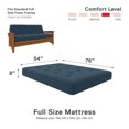 thumbnail image 4 of Signature Sleep Trule 8-Inch Pocket Coil Futon Mattress, Polyester Linen, Full, 4 of 6