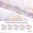 thumbnail image 4 of Set de 4 Piezas Edredón Acolchado y Sábanas Infantil Individual Dreamlab, Colcha para Cualquier Temporada, Hipoalergénica, Diseño ArcoÃ­ris, Color Rosa, 4 of 5