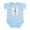 Sky Blue, variant on CafePress - Trad Basic Black Treble Clef Infant Bodysuit - Baby Light Bodysuit, Size Newborn - 24 Months