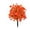 B, variant on Fall Faux Shrub for Outdoor,23" UV Resistant Mum Flowers Topiary Balls with Ground Spike,Fall Fake Bushes Tree for Porch Garden Pathway Autumn Decor,Orange
