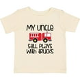 thumbnail image 3 of Inktastic Uncle Firefighter for Nephew Boys or Girls Baby T-Shirt, 3 of 5