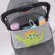 thumbnail image 5 of Bolsa de almacenamiento para cochecito y carrito de bebé (dinosaurio), organizador de pañales, accesorio para cochecito de bebé de maternidad con portavasos, 5 of 5