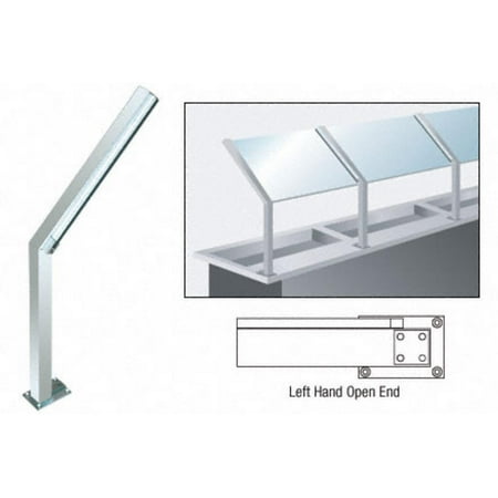 Sneeze Guard - CRL Brite Anodized D999 Series 23