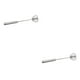 thumbnail image 4 of Cateissary Batidor de huevos semiautomático, licuadora de alimentos de acero inoxidable, mezclador de café, cocina reutilizable, accesorios para batir, 10 10 pulgadas S 2piezas Cateissary CBP485441, 4 of 6