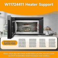 thumbnail image 4 of Cooking heater assembly for Whirlpool KitchenAid Jenn-Air Maytag microwave grill W11724411 W10909479, 4 of 5