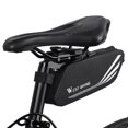 thumbnail image 1 of Bolsa de sillín de bicicleta Bolsa de almacenamiento de bicicleta a prueba de agua Ciclismo reflecta West Biking Paquete de sillín de bicicleta, 1 of 7