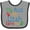 Heather and Black, variant on Inktastic My Aunt in Utah Loves Me Boys or Girls Baby Bib