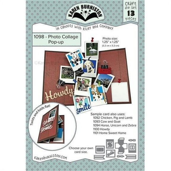 Karen Burniston Dies-Photo Collage Pop-Up