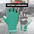 thumbnail image 4 of Guantes de bicicleta Guantes de equitación transpirables Equipo de ciclismo reflectante (Verde L), 4 of 5