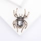 thumbnail image 2 of Retro Personality Crystal Spider Brooch European And Alloy Insect Brooch Fashion And Versatile Clothing Accessories, 2 of 2