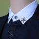 thumbnail image 3 of Broche de Aleación Sunnimix Pin con cuello de estrella 2 pares, 3 of 8