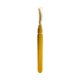 thumbnail image 2 of Cepillo de silicona para pestañas, herramienta cosmética, resistente, peine separador de pestañas, cuidado de cejas Oro, 2 of 9