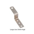 thumbnail image 3 of pitrice Drawer Corner Connector Replacement Fixture Portable Metal Z-shaped Connectors Metal Screw Mounted Z-shaped Repair Modification Fixing Accessories L, 3 of 9