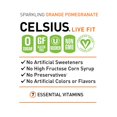 thumbnail image 3 of CELSIUS Essential Energy Drink 12 Fl Oz, Sparkling Orange Pomegranate (Pack of 12), 3 of 6