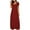Wine, variant on Womens Autumn Winter Casual Dresses Pockets Solid Dress Sexy Round Neck Short Sleeve Long Dresses