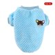 thumbnail image 5 of Greeniant Ropa para perros Disfraces Estilo simple Suéter multicolor para mascotas Cachorros Camisa Suavidad Mantener caliente Cachorro Chaleco Café L Ropa para mascotas Azul XXL Greeniant PT003805-05B, 5 of 6