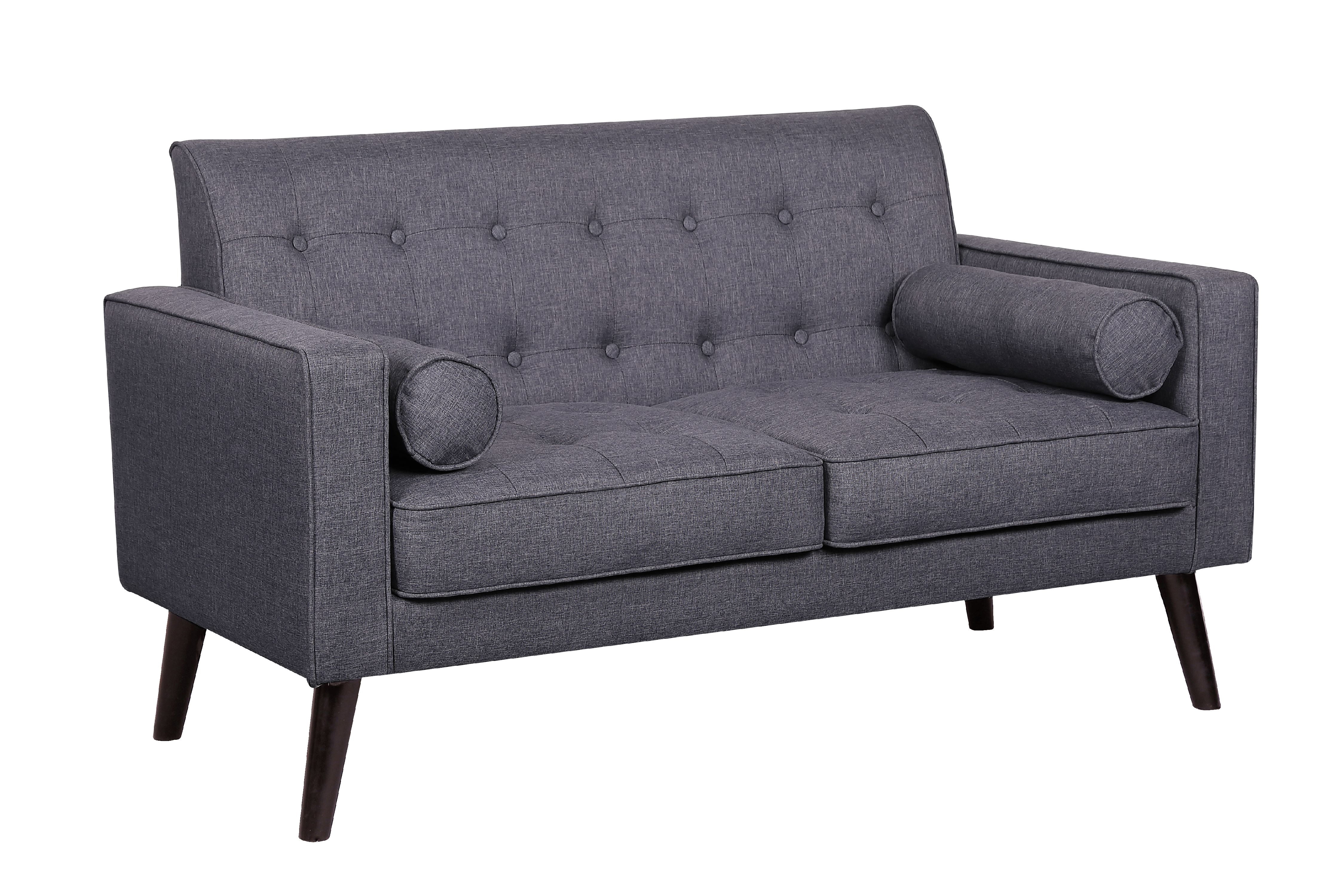 US Pride Furniture Tufted Back & Seat Cushion Loveseat