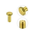 thumbnail image 4 of Unique Bargains Brass Hex Bolts, M6x14mm 10 Pack Fully Thread Grade 4.8 Machine Screws, 4 of 4