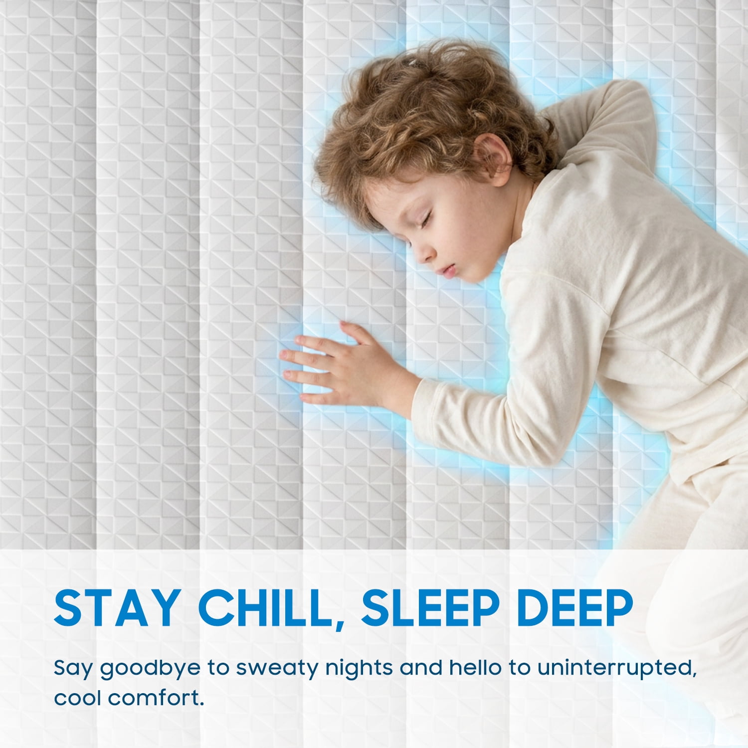 Bedstory 8" Twin Memory Foam Mattress, Tight-Top Medium Firm Pocket Springs Mattress for Cool Night & Pressure Relief