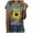 Gray, variant on JeashCHAT Oversized T Shirts for Women Women Casual Letter Printing Short Sleeves O-Neck Loose T-Shirt Blouse Tops