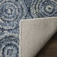 thumbnail image 4 of SAFAVIEH Nantucket Sandford Geometric Circles Cotton Area Rug, Blue, 4' x 6', 4 of 7