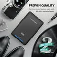 thumbnail image 3 of RAVPower 3rd Gen Deluxe 16750mAh External Battery Charger - For Smartphone, iPhone, iPad Air, Tablet PC - Lithium Ion (Li-Ion) - 16750 mAh - 4.50 A - 5 V DC Output - 5 V DC Input - 2 x - Black, 3 of 9