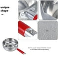 thumbnail image 3 of GAXIRE kitchen cooking and baking Chocolate Melting Pot Silver Aluminum Cooking 1Set, 3 of 8