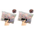 thumbnail image 1 of (2-Pack) Rinsvye Colorful Girl Band Pack 11 Extension Band Hair Rubber Disposable Hair Chalk for Girls Washable / Elastic 1000 Fashion Kids Color Hair Spray Kids Hair Accessories, 1 of 1
