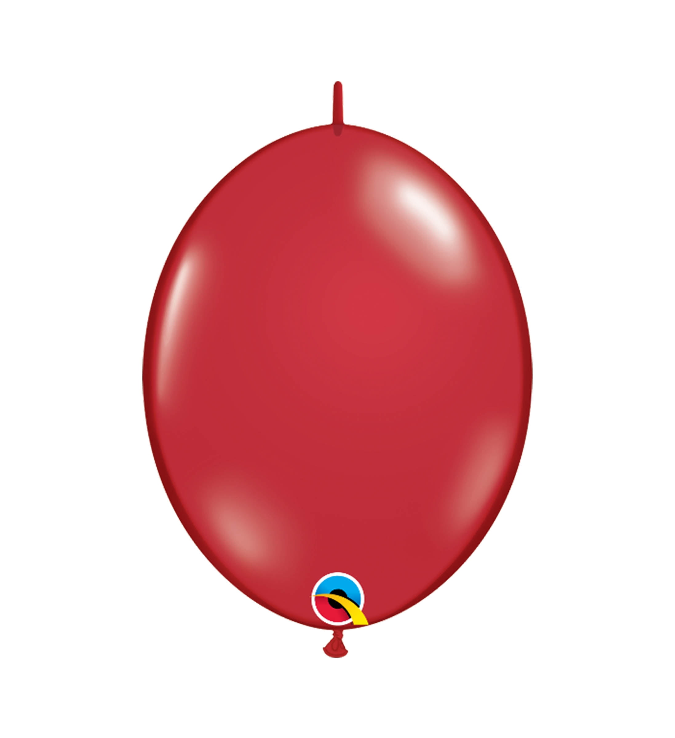 Qualatex Qualatex Ruby Red Quick Link Latex Balloons, 12 inch (50pc Set