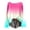 Pink-1, variant on Oversized Sweaters for Women Long Sleeve Gradient Color Crewneck Drop Shoulder Pullover Sweater Knit Tops