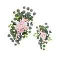thumbnail image 2 of 2 piezas de flores de arco de boda, arreglo floral, guirnalda de flores artificiales para vacaciones, 2 of 9
