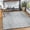 Gray, variant on Avyay Rugs Antelope Cheetah Hand-Tufted Wool Area Rug 9x12 ft – Modern Animal Print Carpet for Living Room, Bedroom & Indoor Spaces