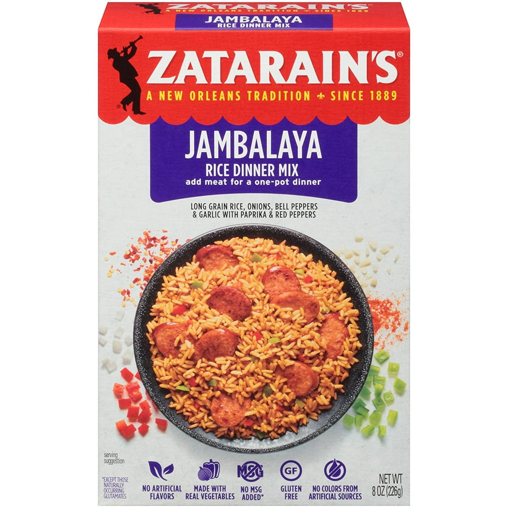Zatarain's Jambalaya Mix, 8 OZ (Pack of 2)