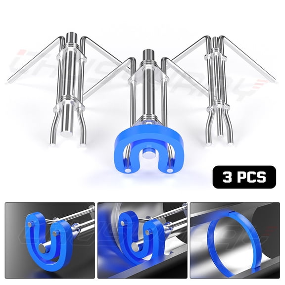 3 Hydraulic Cylinder Piston Rod Seal U-cup Installation Tool Kit Set Universal