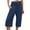 Navy, variant on SDNall Womens Loose Wide Leg Pants High Waist Straight Pants Casual Pants