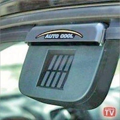 Solar Powered Car Vent Window Fan for Car Auto Vehicle - Walmart.com