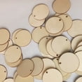 thumbnail image 4 of Naiovety 250 piezas de accesorios de sin terminar, multiusos, redondos, para manualidades, rebanadas de madera, accesorios para hacer manualidades Decoración del hogar Naiovety HA011968-00, 4 of 6