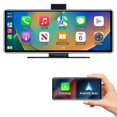 thumbnail image 4 of 11.26 Inch Wireless Apple CarPlay & Android Auto Screen Bundle – IPS Touchscreen, Backup Camera, 64GB SD Card, 2 Car Mounts & Car Charger Included, 4 of 13