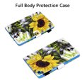 thumbnail image 3 of Allytech Case for Apple iPad mini 5/ mini 4/ mini 3/ mini 2/ mini, PU Leather Folio Flip Stand Smart Cover Auto Sleep Wake Protection TPU Back Cover Case for Apple iPad Mini, Sunflower, 3 of 4