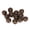 Brown, variant on Carp Fishing Beads 50pcs/lot Round Soft Rubber Black Green Brown Grey Carp Fishing Rig Beads 6mm/8mm