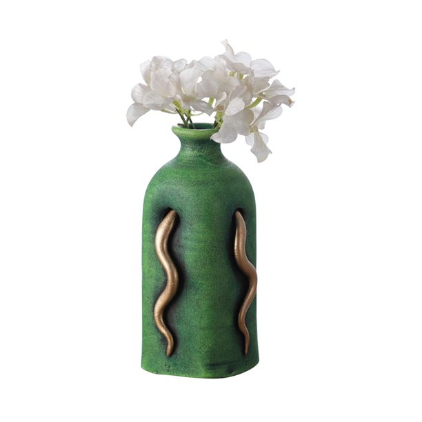 Wdftyju Florero de resina creativa de estilo nórdico moderno, maceta, adorno decorativo Wdftyju 6pe5za9cw3bh2fa5D03