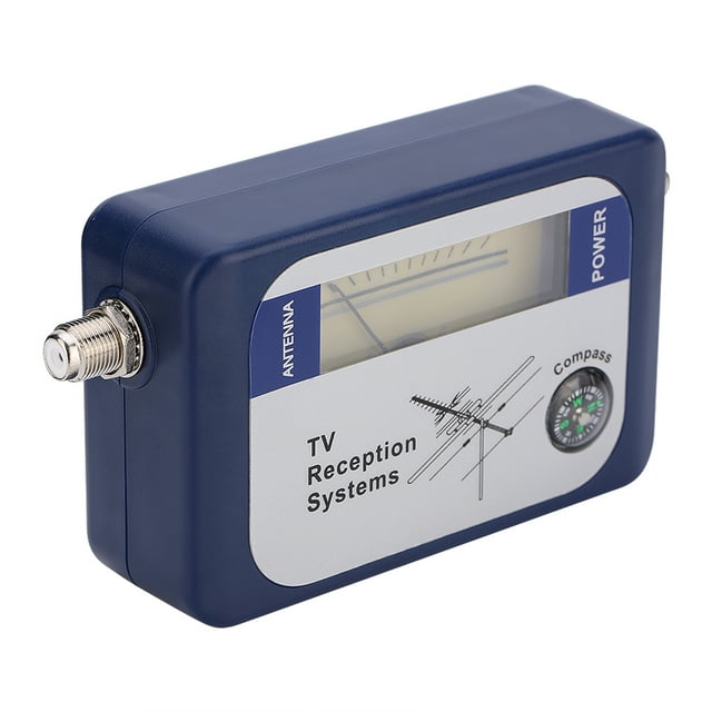 Détecteur de Signal d'Antenne, Détecteur de Signal Aérien Portable Rétroéclairé Excellente Sensibilité pour Utilisation Nocturne pour Antennes Satellites Télécommandées