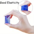 thumbnail image 2 of Jouet pour Chat à Ressort en Plastique Coloré, Balle Sautante, Fournitures pour Animaux, Ressorts en Plastique, Utilisé pour les Activités Intérieures - Jeu de Mise en Forme à Ressort en Spirale Coloré de 1 Po, Convient aux Chats, Chatons et Animaux (multi-col, 2 of 5