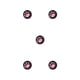 thumbnail image 1 of sweethay Grips Caps Cóncavo Cómodo Útil Forma de pata de gato Thumbstick Cover Controller Accesorios para doméstico rosa sobre Type2 NO2, 1 of 6