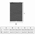 thumbnail image 5 of Car Sunshade Curtain Universal Car Accessories Sun Visor Car Roller Shade, 5 of 18