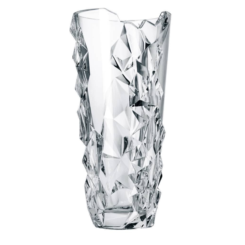 Nachtmann Sculpture Round Crystal Vase