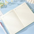 thumbnail image 4 of Denhf Lined Journal Notebook, A5 Journals for Writing, Hardcover Notebooks for Work, Journaling and Note taking, 100 Sheets/200 Pages, Office Supplies, Classroom Must Haves, 8.3" x 5.5", Gray, 4 of 9