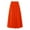 Orange, variant on DuoJiaJ Tulle Skirts for Women Pleated A-Line Solid Color Skirts,Black L