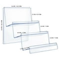 thumbnail image 5 of WRISTBIQUE Wallet Storage Acrylic Desktop Organizer Transparent 1Pcs, 5 of 10